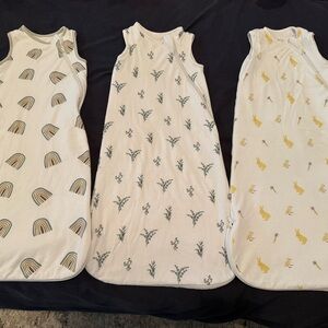 Set of 3 Kyte BABY Bamboo Sleep Sacks - size small